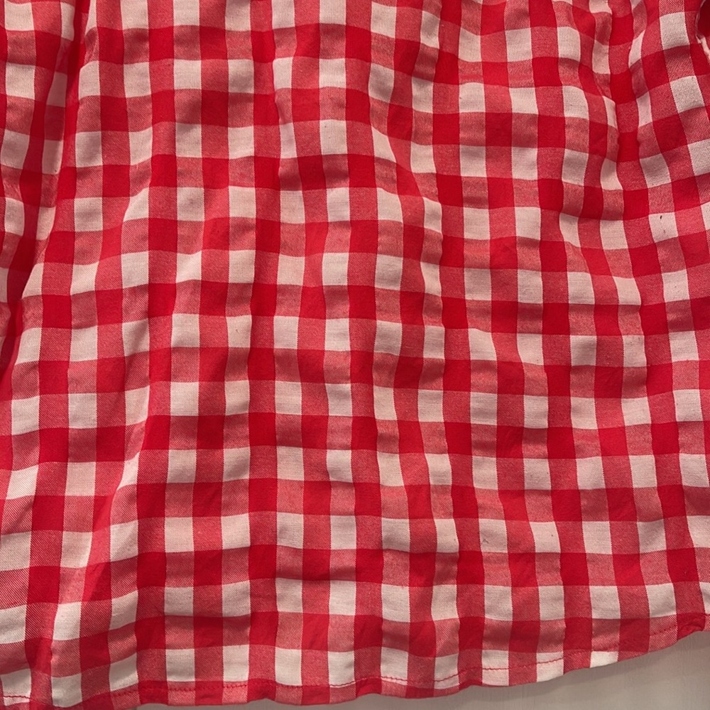 Gingham button down - image 9